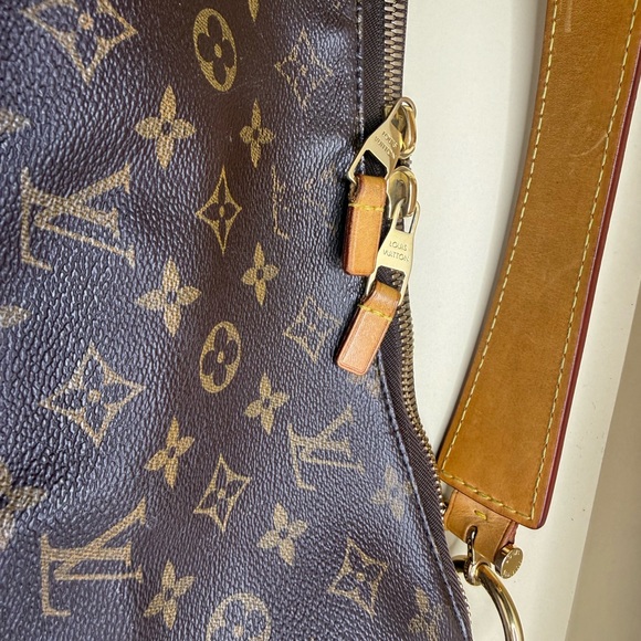 Louis Vuitton Sully Shoulder Bag MM Brown Canvas With Dust bag And Box - Picture 11 of 16